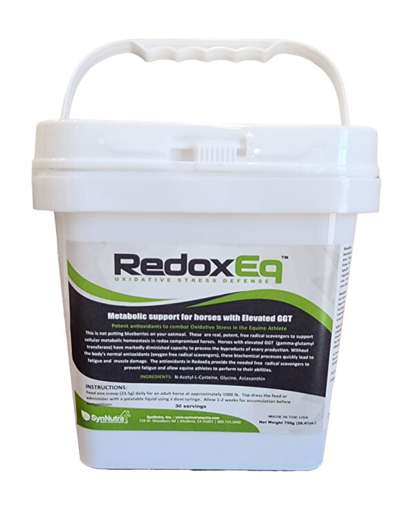 Redox Eq metabolic support for horses