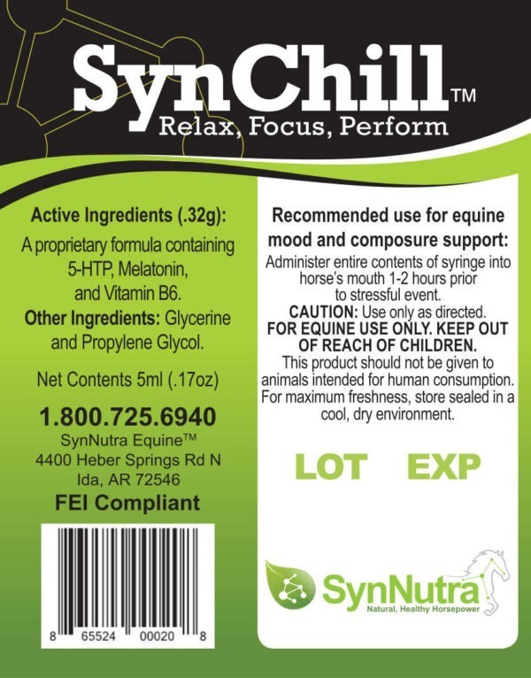 SynChill Gel Label