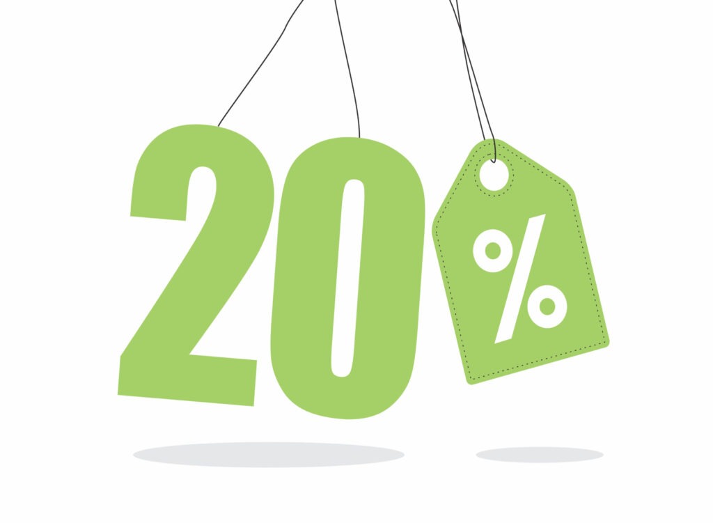 Save 20%