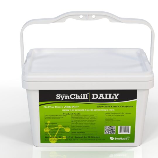 SynNutra SynChill Daily – Horse Confidence Support Supplement